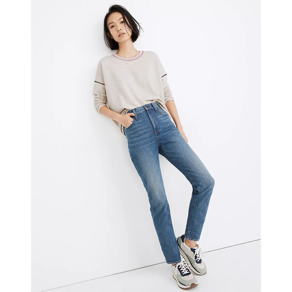 Madewell Women The Vintage Full-Length Jean in Sanderson Wash Size 25
